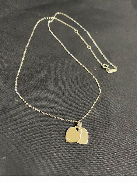 

have stamps 925 sterling silver heart love necklace pendant bijoux for lady design womens party wedding engagement jewelry for bride