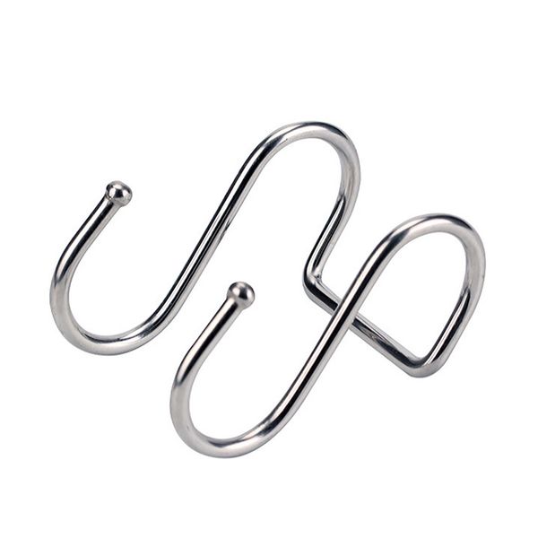 

pothook home cabinet towel holder s-shaped hooks hanger stainless steel storage