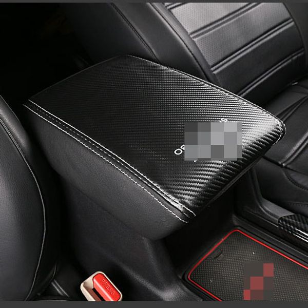 

for 2017 2018 2019 for crv cr-v accessories car center console armrest box cover diy microfiber leather protection pad