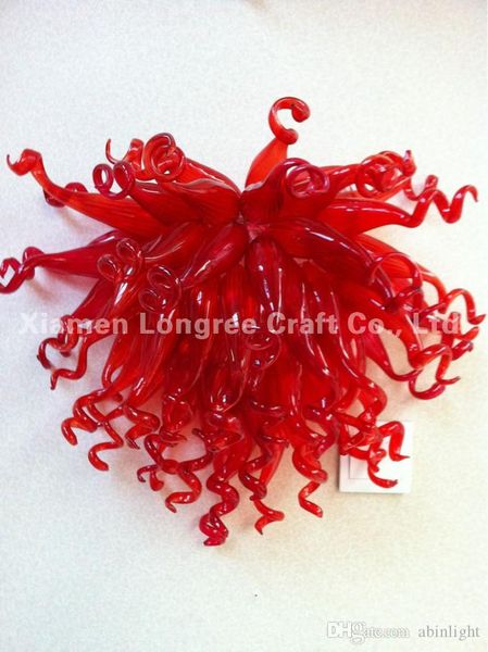 

red blown glass wall lamps decorative led small sconce with high quality