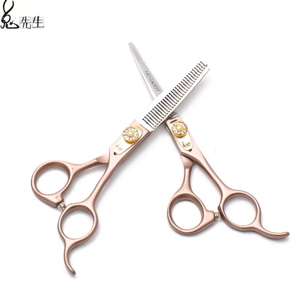 

5.5'' 6" 7" jp 440c mr rabbit brand salon hair scissors straight shears thinning shears professional hairdressing scisso