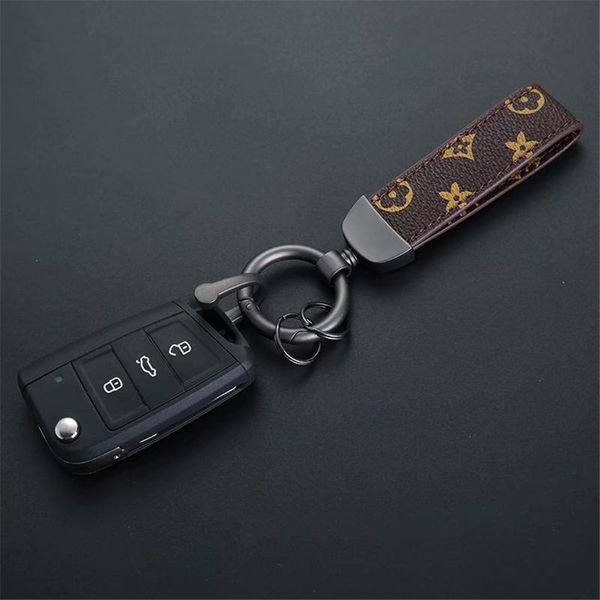 

54solid metal key chain fashion car key chain brand creative astronaut design men and women luxury key chain gift box packaging, Silver