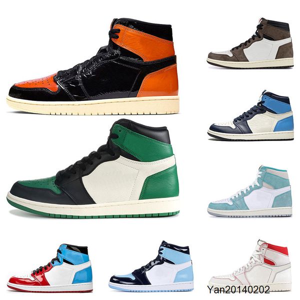 

2020 mens basketball shoes 1 shattered backboard 3.0 pine green obsidian unc fearless turbo green phantom womens 1s sports sneakers trainers