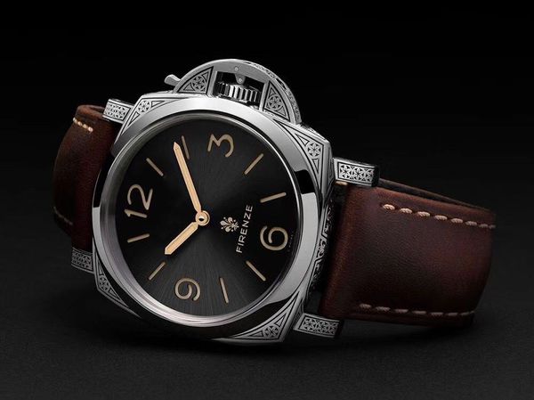 

2019 new luxury watch pam972 de igner watche ma ter leather band p3000 movement hand wind men montre de luxe port wri twatche waterproof
