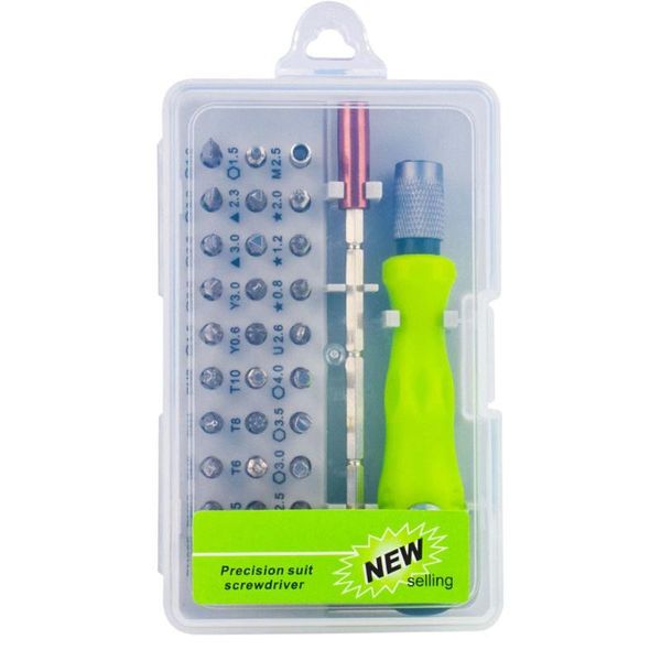 

32pcs multi-purpose screwdriver bit set for mobile phone computer pc repair disassemble part replacement tools suit