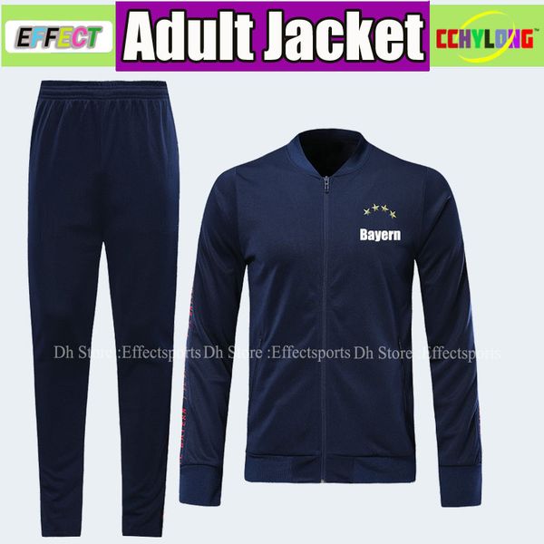 

Bayern Munich 19/20 Jacket Full Zipper Kit Long Pants Soccer Jacket 2019 2020 TRACKSUIT LEWANDOWSKI MULLER ROBBEN James Survetement Suit