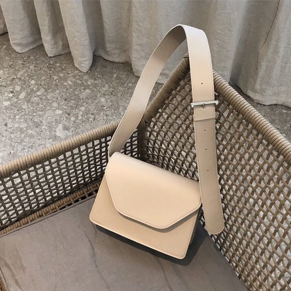 

new arrive 2020 bag women pu leather shoulder bags girls brief flap women's casual messenger bags crossbody bolsas feminina