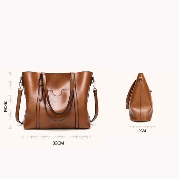 

one shoulder bag women's bag 2020 fashion new simple tote portable soft leather large capacity shopping