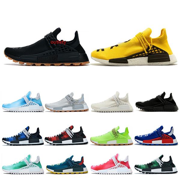 

nmd human race hu след pharrell williams мужчин кроссовки желтый know-soul в volt черный nerd женские виды спорта кроссовки размер 36-47