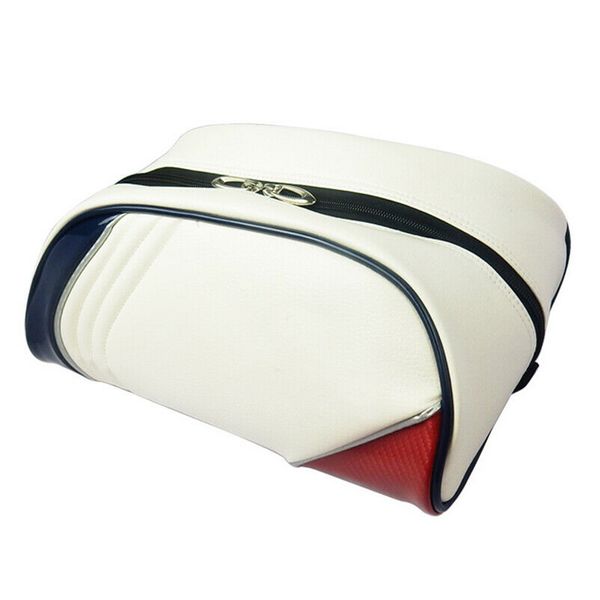 

pu leather waterproof multifunctional sports tote storage gym zipper portable camping outdoor organizer golf shoes bag travel