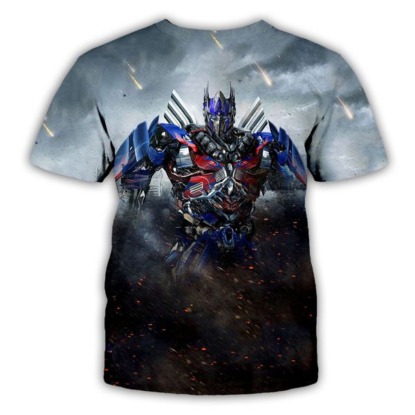 

men s luxury mens designer t shirts t shirt tshirt personality 3d digital transformers printing t-shirt mens clothes clothing tee shirt, White;black