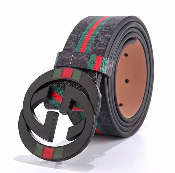 

famous brand belt antique retro pin buckle waist new male designer automatic buckle cowhide leather men belt luxury belts for men q49 94, Black;brown