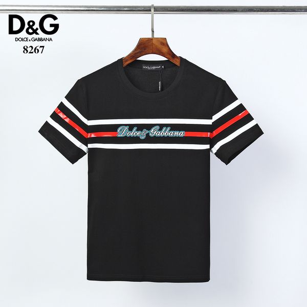 

марка дизайнер с короткими рукавами футболки бренда случайные футболки роскошный полосатый бренд мужской и женской короткими рукавами мужско, White