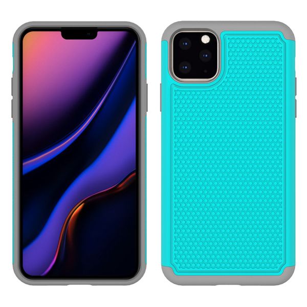 

3 в 1 Защитные ТПУ + PC Футляры для iPhone 11 Pro Max iPhone XR для мобильных телефонов Случаи Dot P