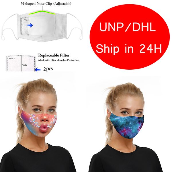 

cartoon anime pm2.5 face mask dragon print cute children reusable pink fabric protection pm2.5 washable mask anti haze