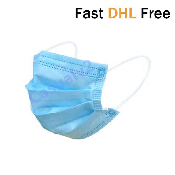 

бесплатная доставка dhl 50 одноразовые маски три слоя противотуманные маски дышащие безвкусные для защиты здоровья вашей семьи доказательств