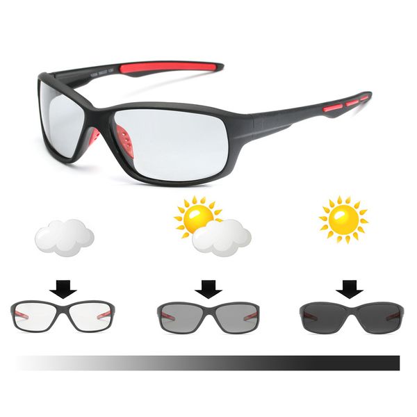 

sport color-changing lenses pchromic polarized glasses bicycle mtb riding fishing cycling sunglasses outdoor equipment