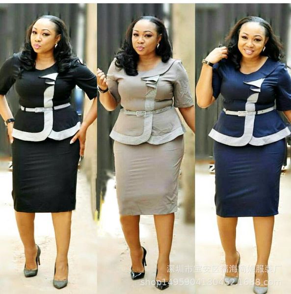 

2020 new arrival fashion style african women plus size suits, Red