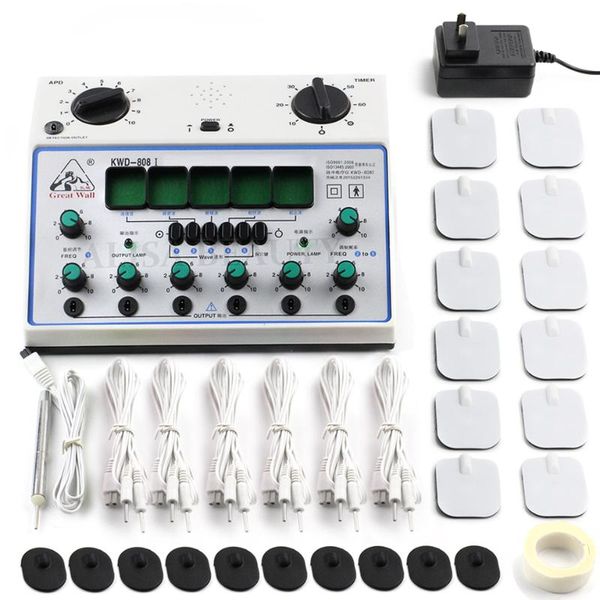 

kwd808i стимулятор всего тела relax мышц массажер импульсно иглоукалывания терапия 6 канал kwd808 i kwd808 i kwd 808i kwd808-i