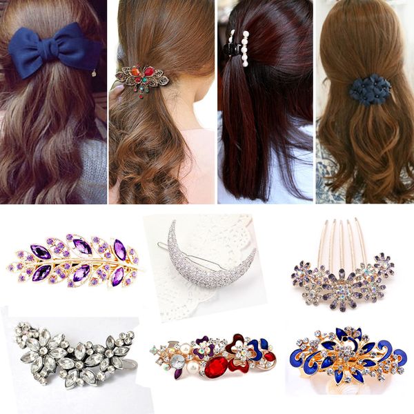 Different Style Hair Clips For Girls Women Hairclips Girls