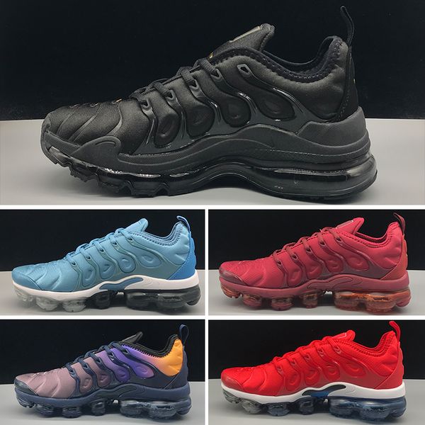 

2019 tn plus mens shoes triple black white sunset p blue wolf grey usa chaussures plus womens zapatos tn shoes