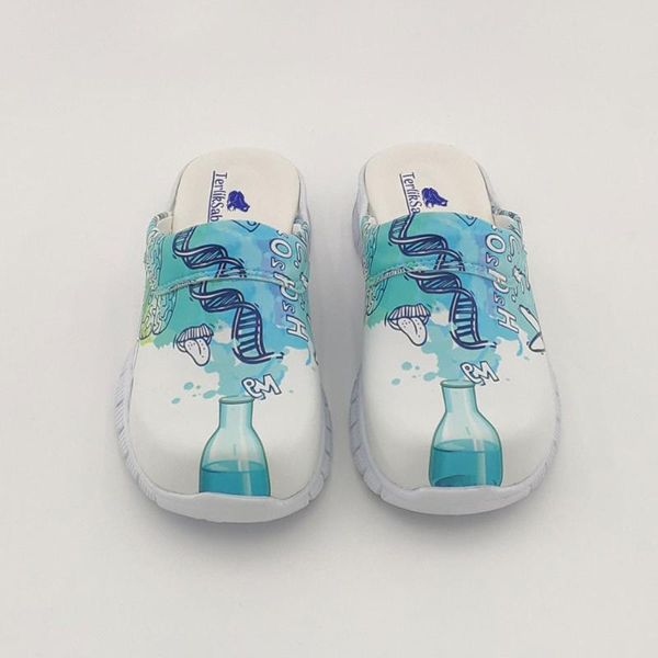 

chemist themed a cleanshave slippers, Black