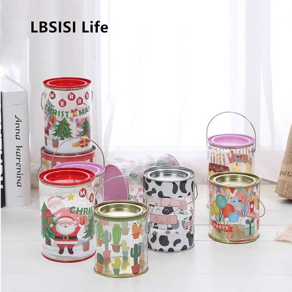 

lbsisi life child candy cookie gift box hand bottle baby birthday party children's day christmas gift paking box