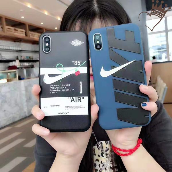 

дизайнерский чехол для iphone применимо для iphone xr xsmax xs 7 / 8plus 7/8 6 / 6sp 6 / 6s модный бренд от стиля sport street fashion case