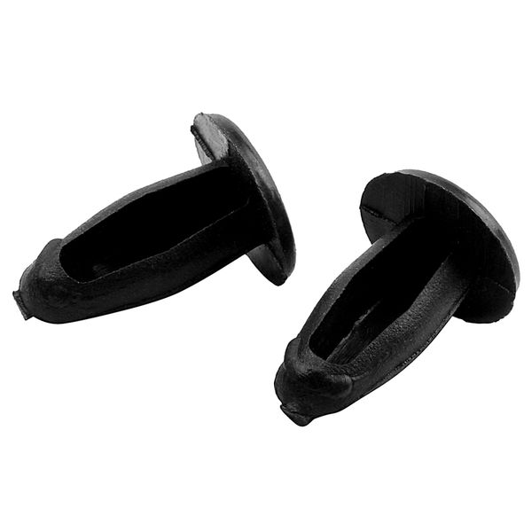 

24pcs plastic rivets clip 3mm x 5mm x 11mm black bike fender