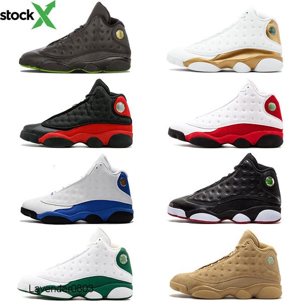 

new hyper royal 13 13s basketball shoes black cat wheat bred dmp chicago he got game mens trainers sports sneakers size 8-13