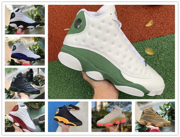 

new reverse he got game 13 13s men basketball shoes mens cap and gown bred he got game sneakers boots us 7-13, Black