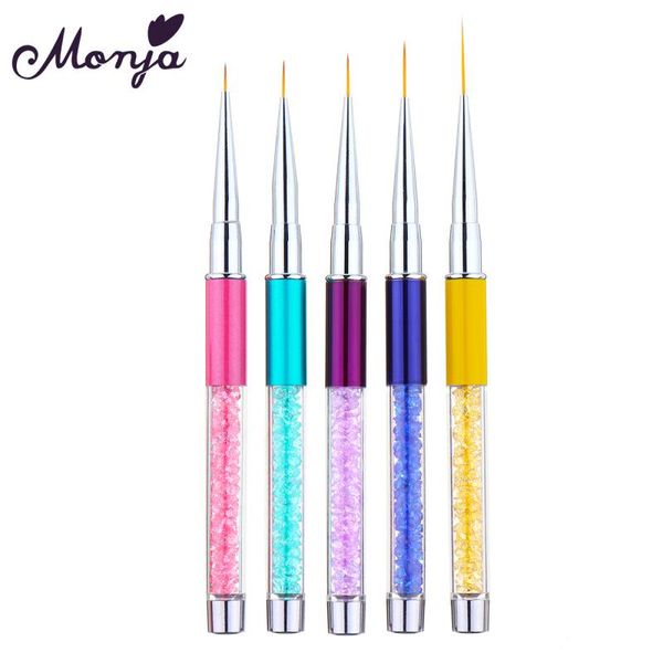 

nail painting drawing polish pens tiny fine line acrylic pen brush painting convenient nail art dotting art accessories, Silver