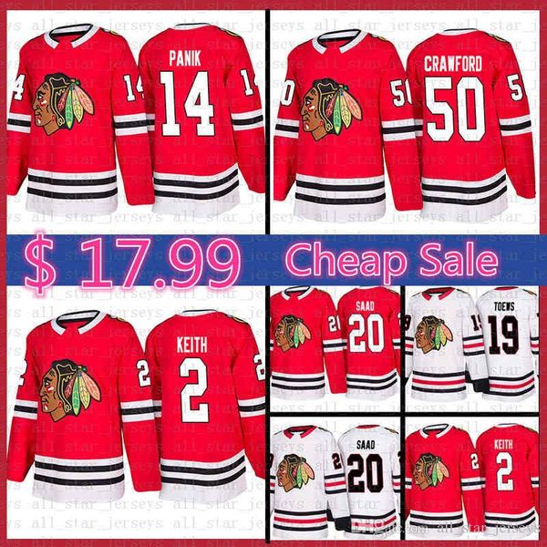 

sale chicago blackhawks hockey jersey 14 richard panik 19 jonathan toews 20 brandon saad 2 duncan keith 50 corey crawford jerseys, Black;red