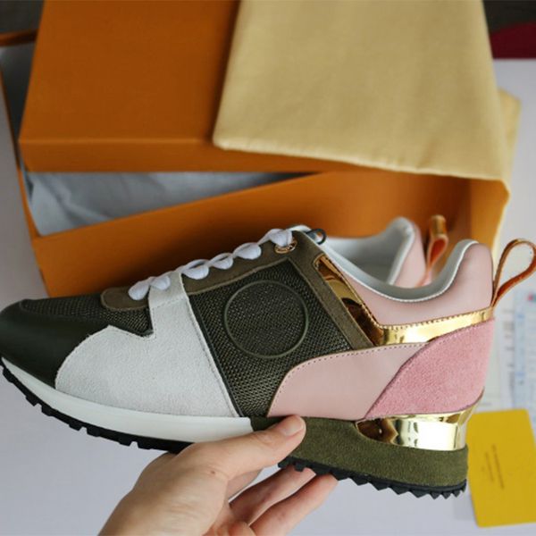 

2018 new luxury leather casual shoes women designer sneakers men shoes genuine leather fashion mixed color original box, Black