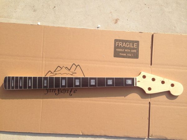 

maple electric guitar bass neck 20 fret 34 inch 5string p bass neck rosewood p0