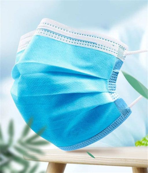 

wzxj 50 1pcs top продам 3 слоя пыле рот рм2,5 безопасность мужчин и женщин ушной маски маски для лица черный синий