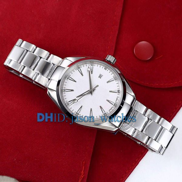 

231.10.42.21.02.003 роскошные мужские часы автоматический белый циферблат классический 41.5mm стали 316l браслет 8215 механическое движение, Slivery;brown