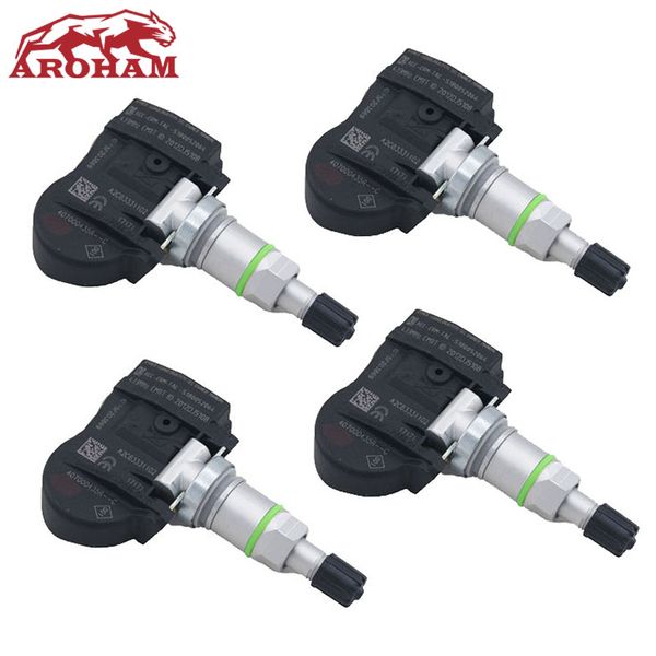 

4 piece 407000435r 40700-0435r, s180052064z tpms tire pressure sensor for megane laguna fluence latitude 433mhz