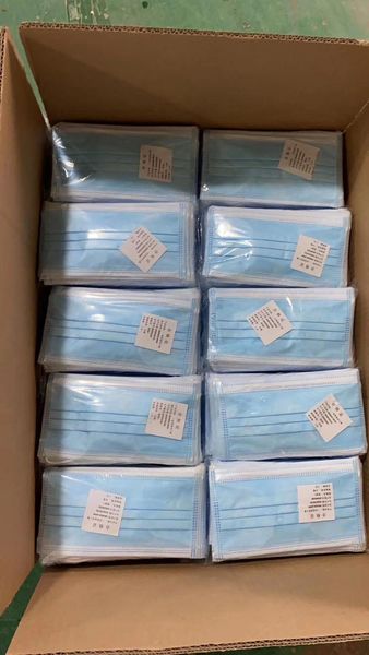 

50pcs 4 layers activated bamboo carbon prevent anti virus formaldehyde bad smell bacteria proof face mouth mask