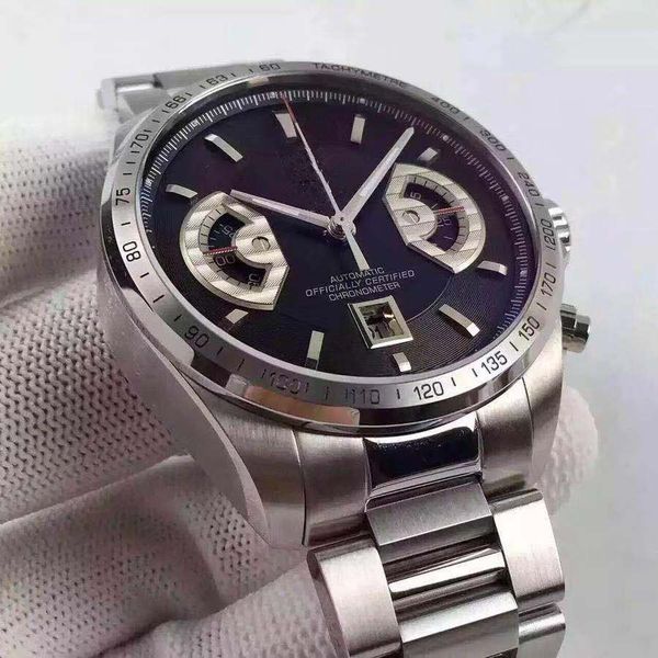 

v6 automatic mechanical movement men men waterproof watch men designer watches luxury mens watches automatic watch, Slivery;brown