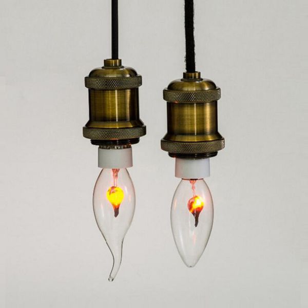 

c35 шарик водить dimmable 1w e14 e27 светодиодные лампы свеча лампы 220v урожай лампы накаливания для освещения во всяком случае