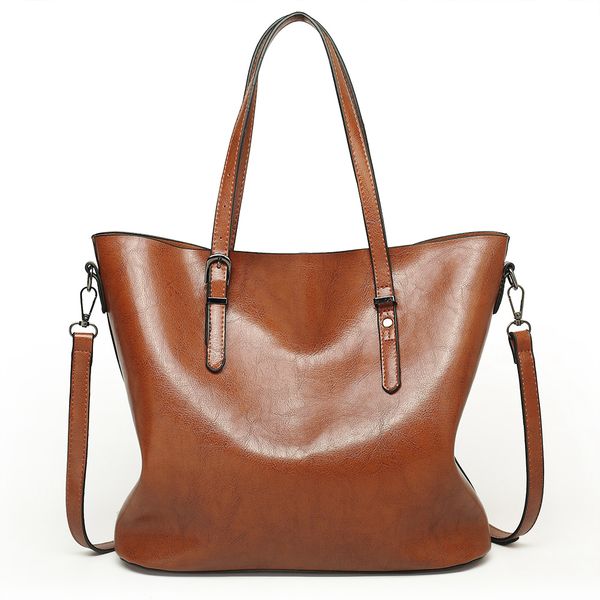 

women fashion shoulder bag ladies casual totes female crossbody bag pu leather with solid designs