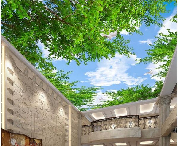 

wdbh 3d wallpaper custom p china map cloud hd blue sky ceiling murals room home decor 3d wall room murals wallpaper for walls 3 d