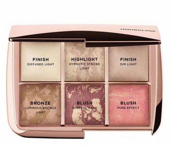 

Good quality eye makeup hourgla vol 3 ambient lighting 6 color eye hadow palette ea y to wear and long la ting dhl