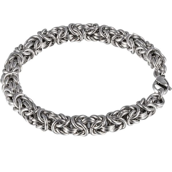 

stainless steel bracelet charm bracelet unique design chain punk style fashion jewelry, Black