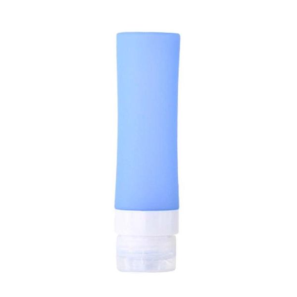 

1pc travel bottle leakproof squeezable silicone lotion containers for toiletries bathroom sinks