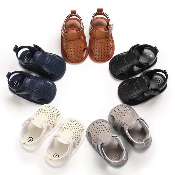 

0-18m infant kid baby girl flower sandals fashion casual crib shoes first prewalker, Black;red