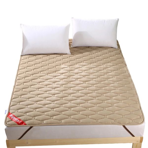 

100% cotton breathable soft mattress double foldable non-slip tatami mattress single student dormitory mat