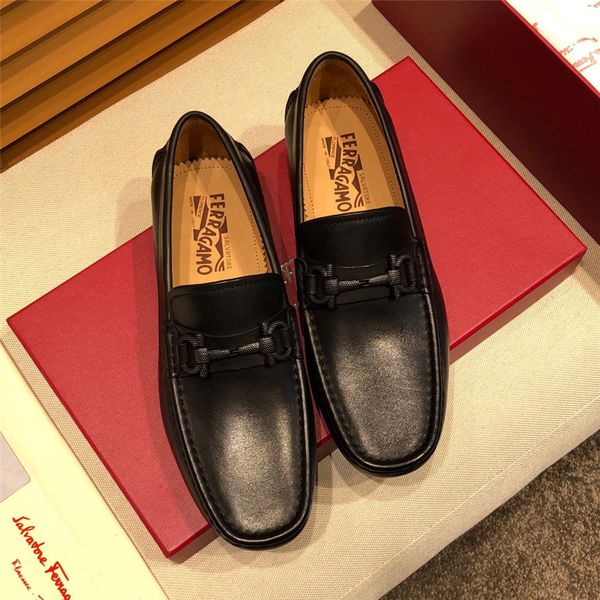 

2019 зима роскошные крокодилы зерна скольжения на оксфорды обувь мужчины повседневная мода острым носом платье обувь новый дизайн, Black