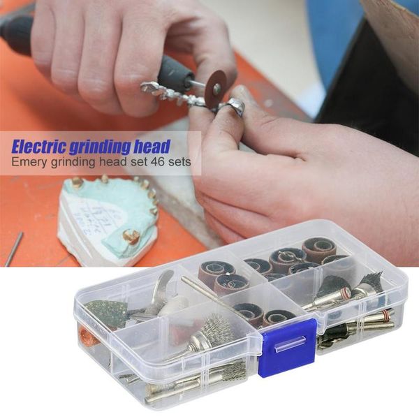 

46/55pcs electric grinder accessories grinding heads set for wood metal engraving polishing carving rotary industry